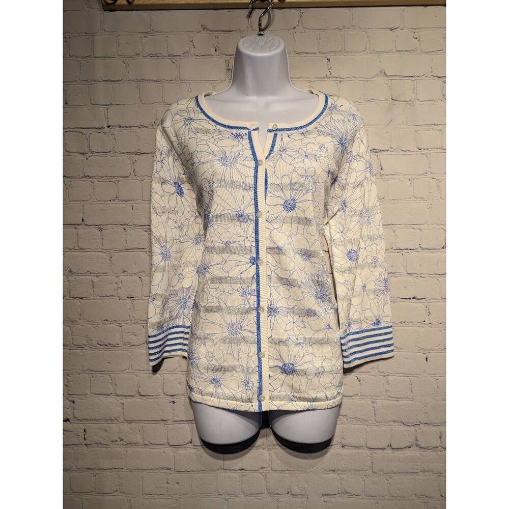 Covington cream quality cardigan large